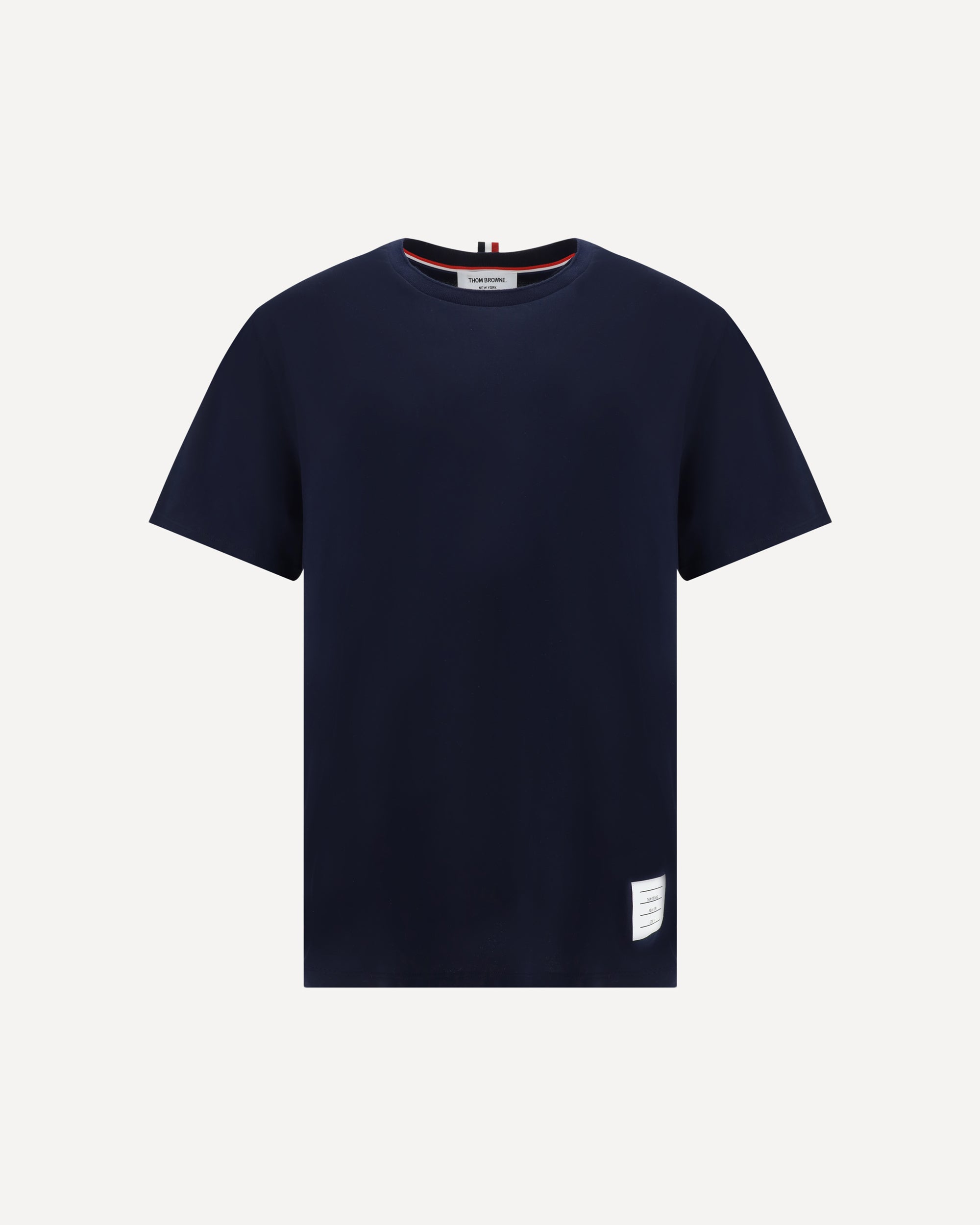 THOM BROWNE Short sleeve crewneck T-shirt Male 1