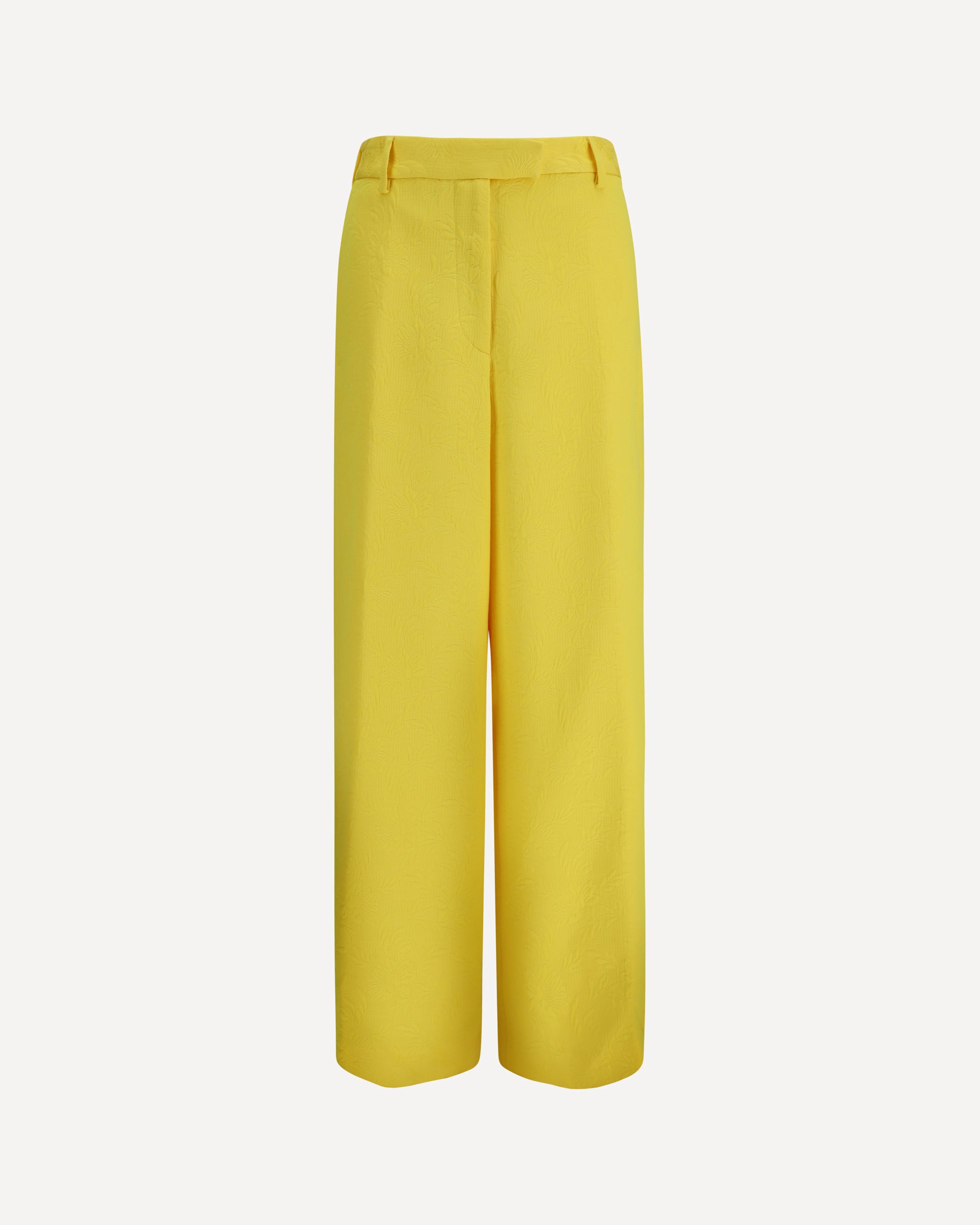 DRIES VAN NOTEN Wide-leg Pants with all-over jacquard pattern Female 36