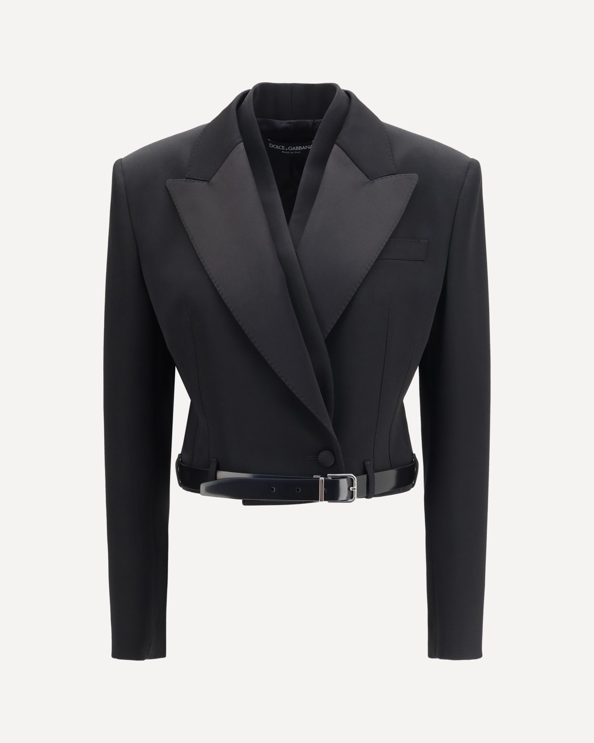 DOLCE & GABBANA Sicilia double-breasted wool gabardine Jacket Female 42