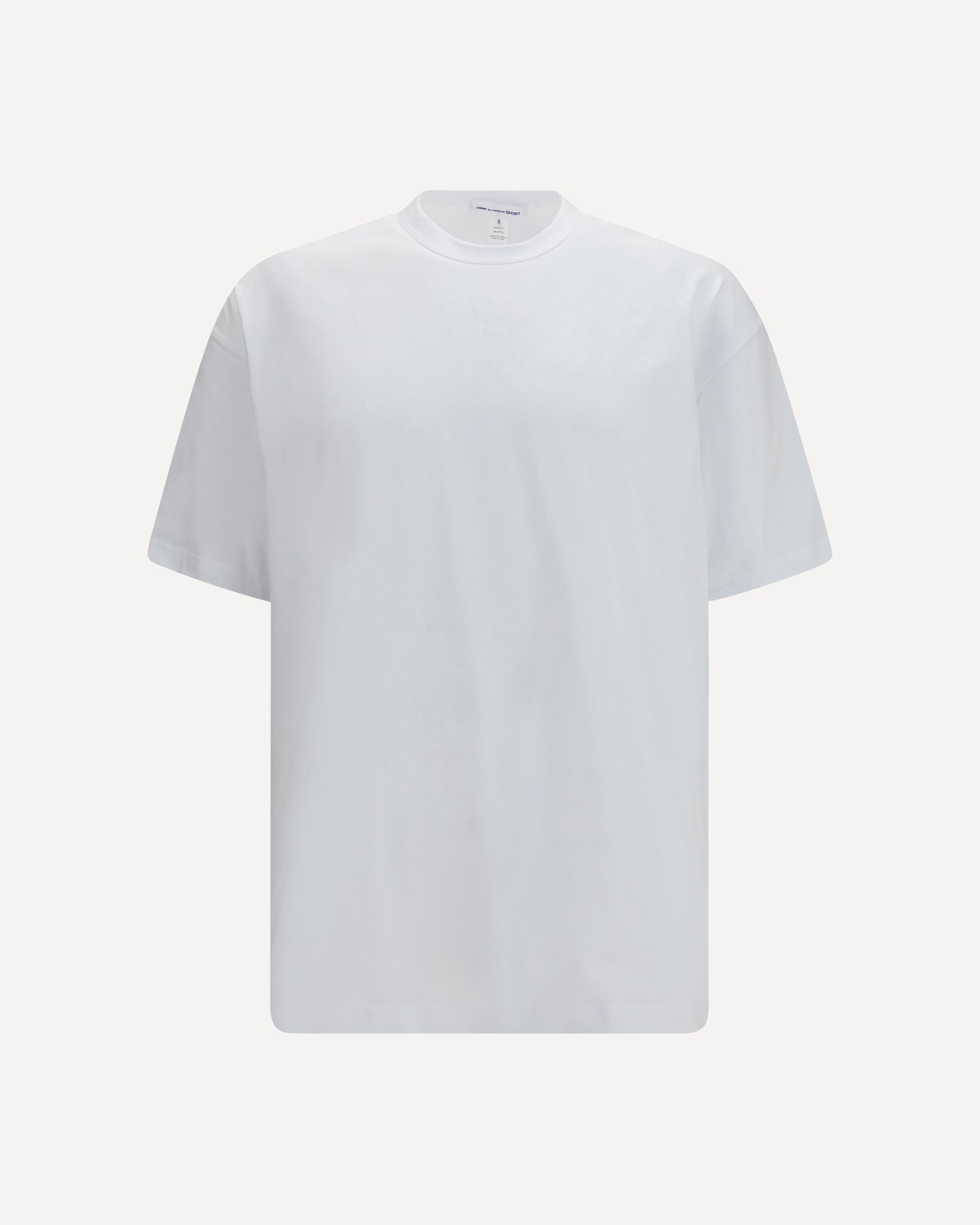 COMME DES GARÇONS SHIRT Oversized short-sleeve crewneck T-shirt Male M