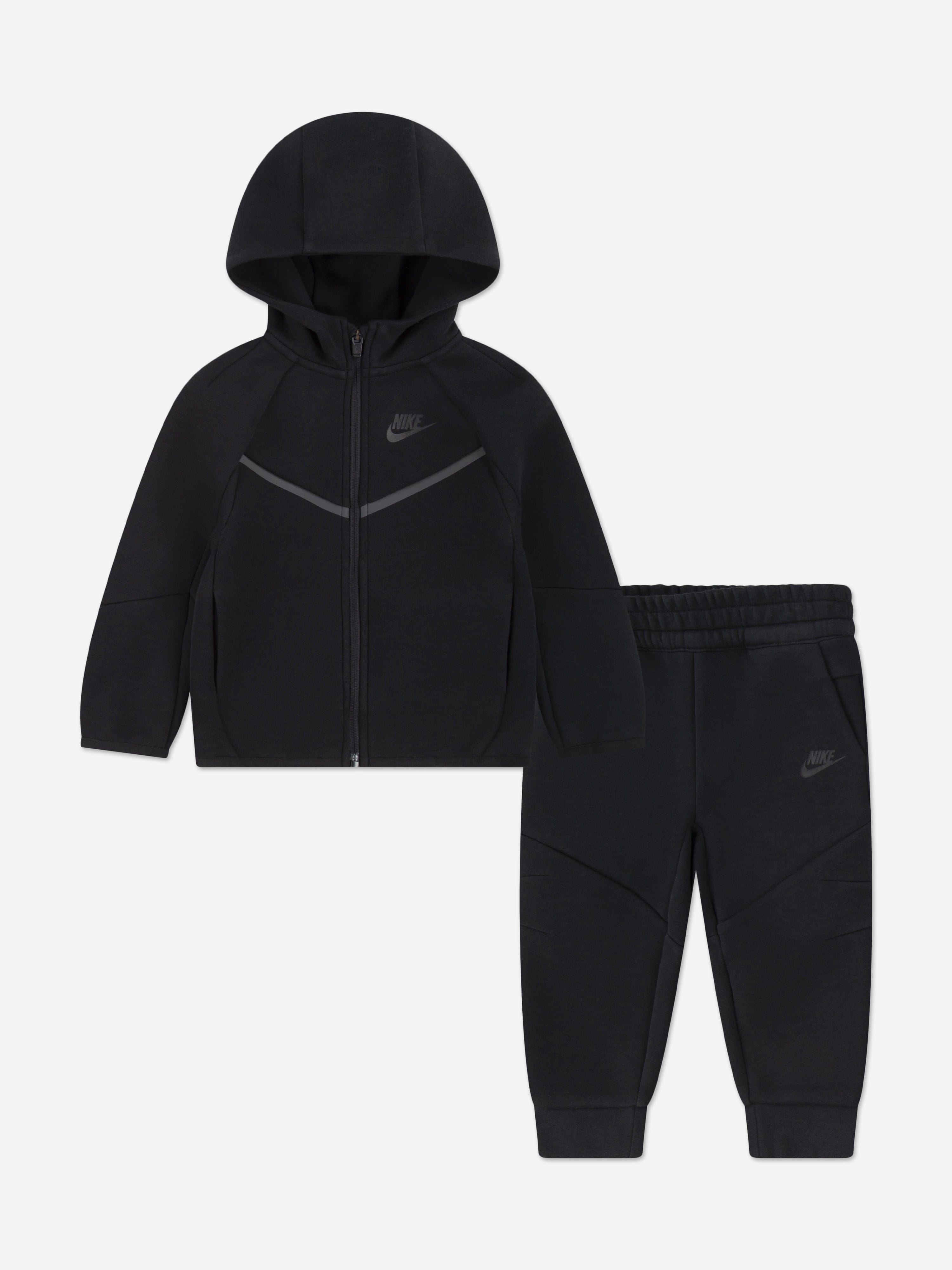 Nike Kids NSW Tech Fleece Tracksuit in Black 12 Months By Childsplay Clothing