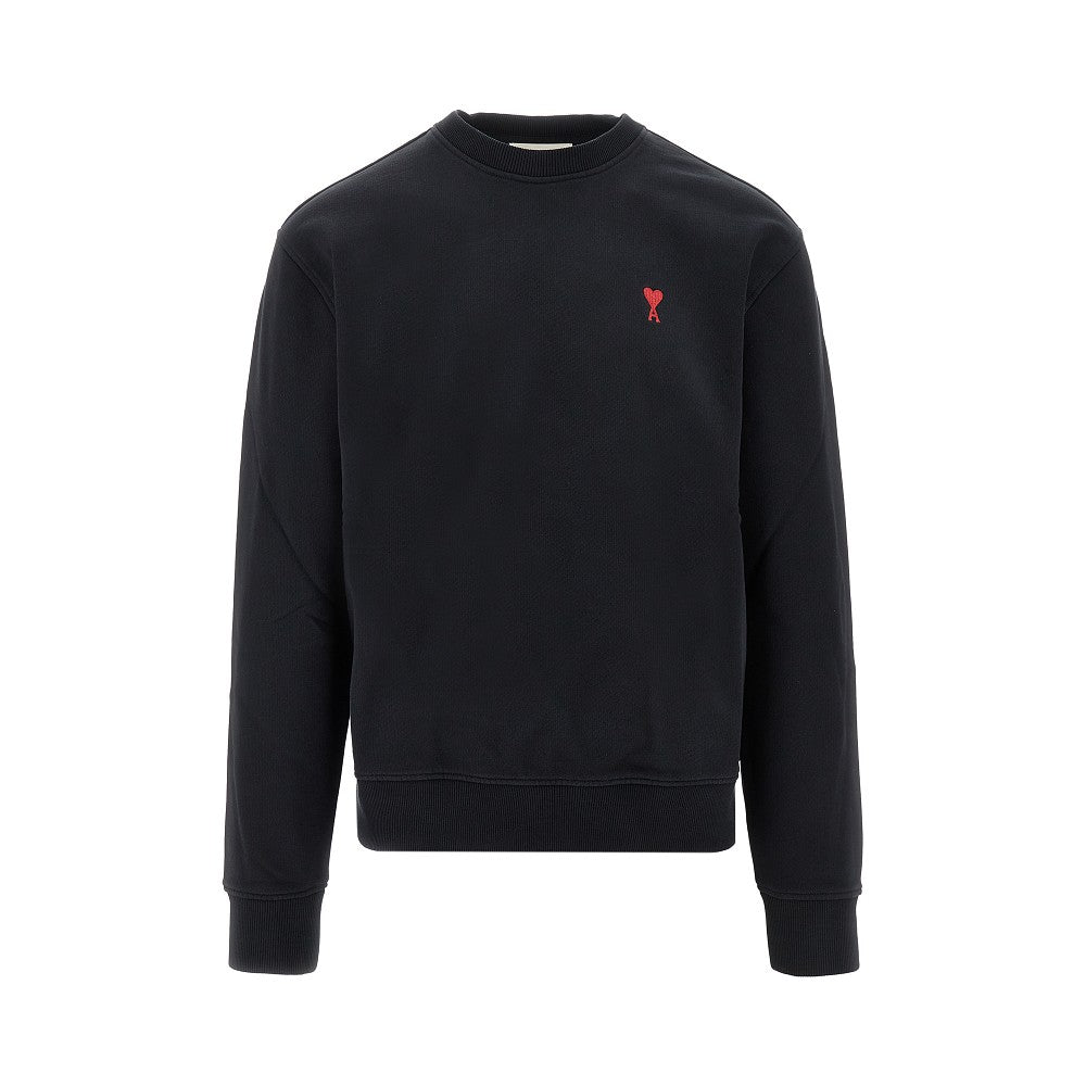 AMI Ami de Coeur embroidery crewneck sweatshirt Man XL