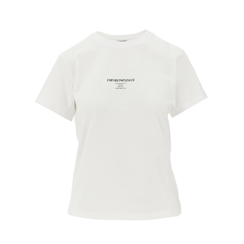 EMPORIO ARMANI ASV photographic print T-shirt Woman