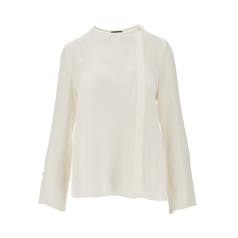 EMPORIO ARMANI ICON silk blouse Woman 44