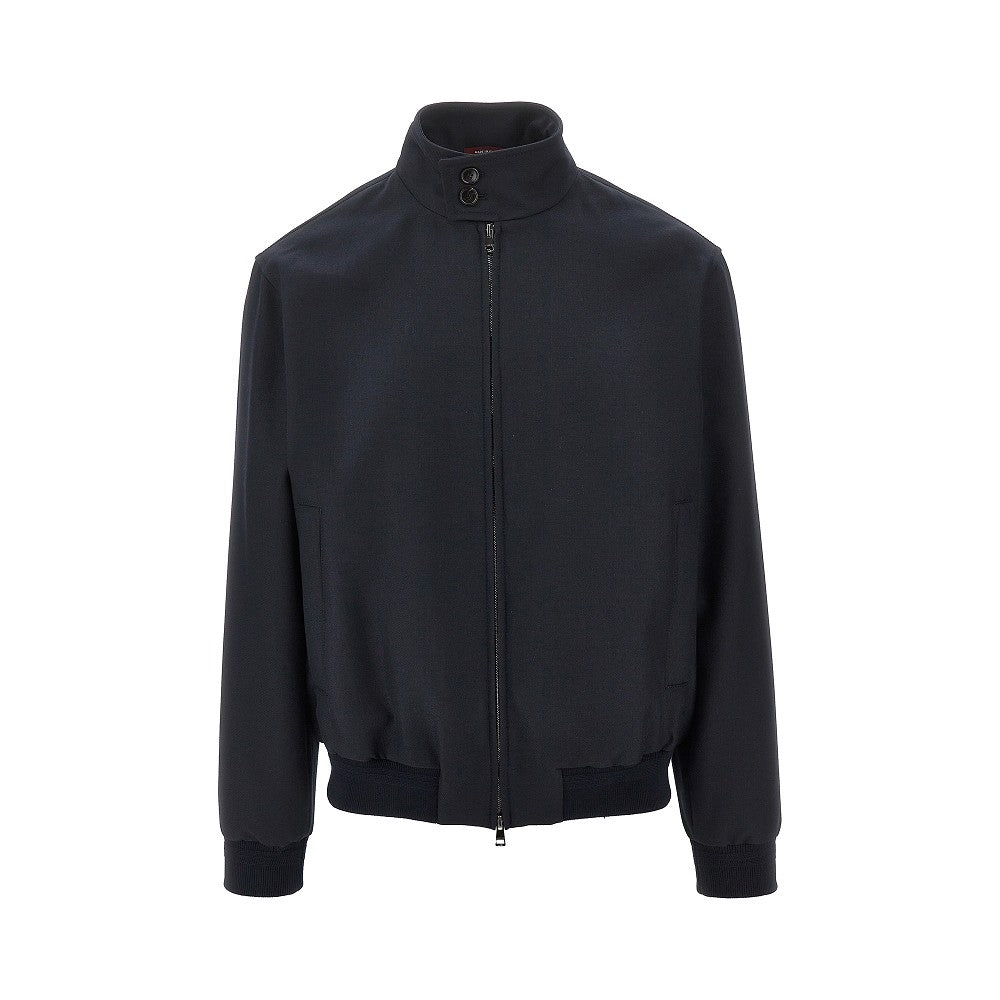 GUCCI Wool-blend gabardine blouson jacket Man 50