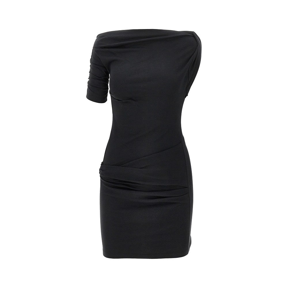 JACQUEMUS 'Drapeado' jersey mini dress Woman S