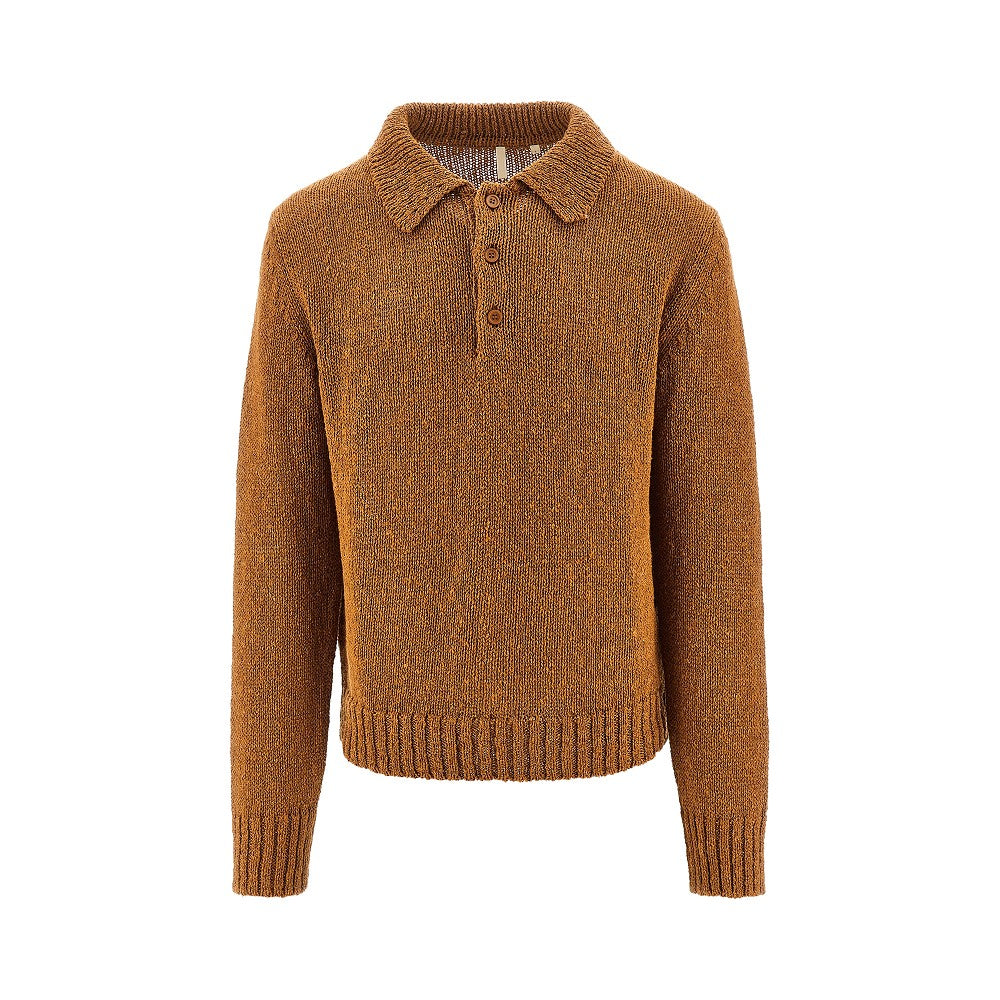 SUNFLOWER Knitted polo shirt Man L