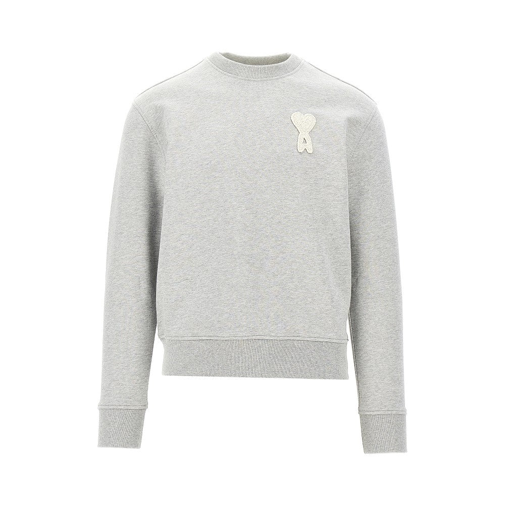 AMI Ami de Coeur crochet patch sweatshirt Man M