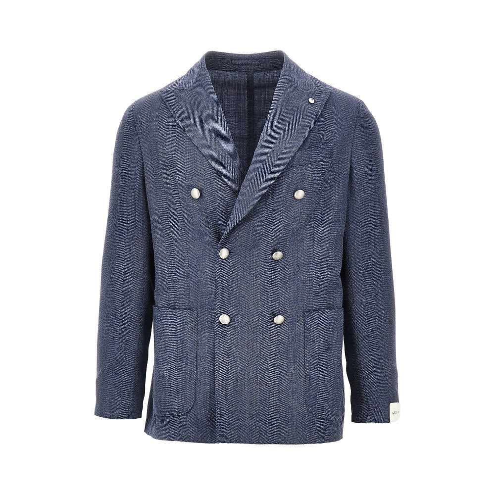 L. B.M. 1911 'Tom' wool-blend double-breasted jacket Man 52