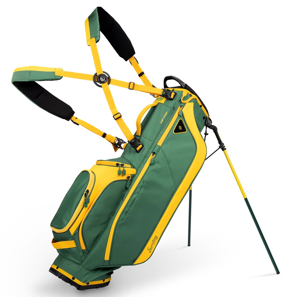 Sunday Golf Ryder Augusta Grellow Stand Bag