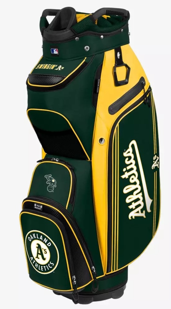 Team Effort Golf MLB Bucket III Cooler Cart Bag Oakland A's