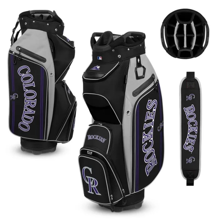 Team Effort Golf MLB Bucket II Cooler Colorado Rockies Cart Bag