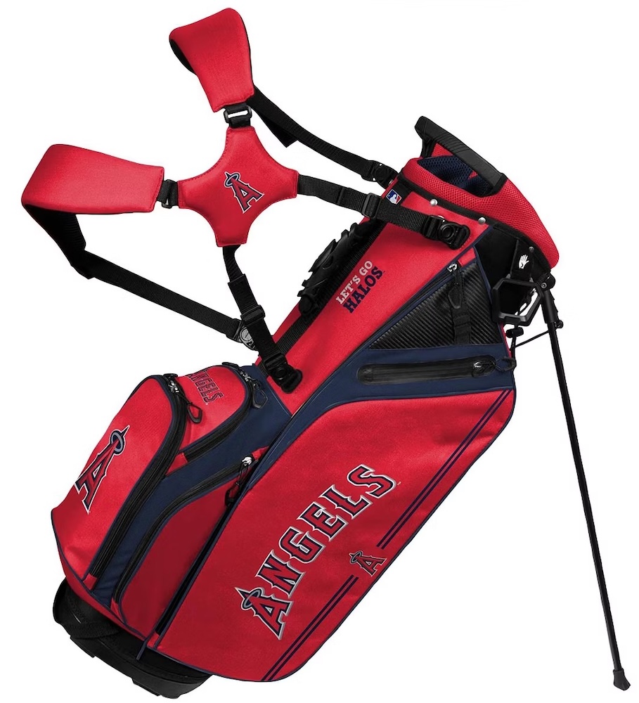 Team Effort Golf MLB California Angels Caddie Carry Bag