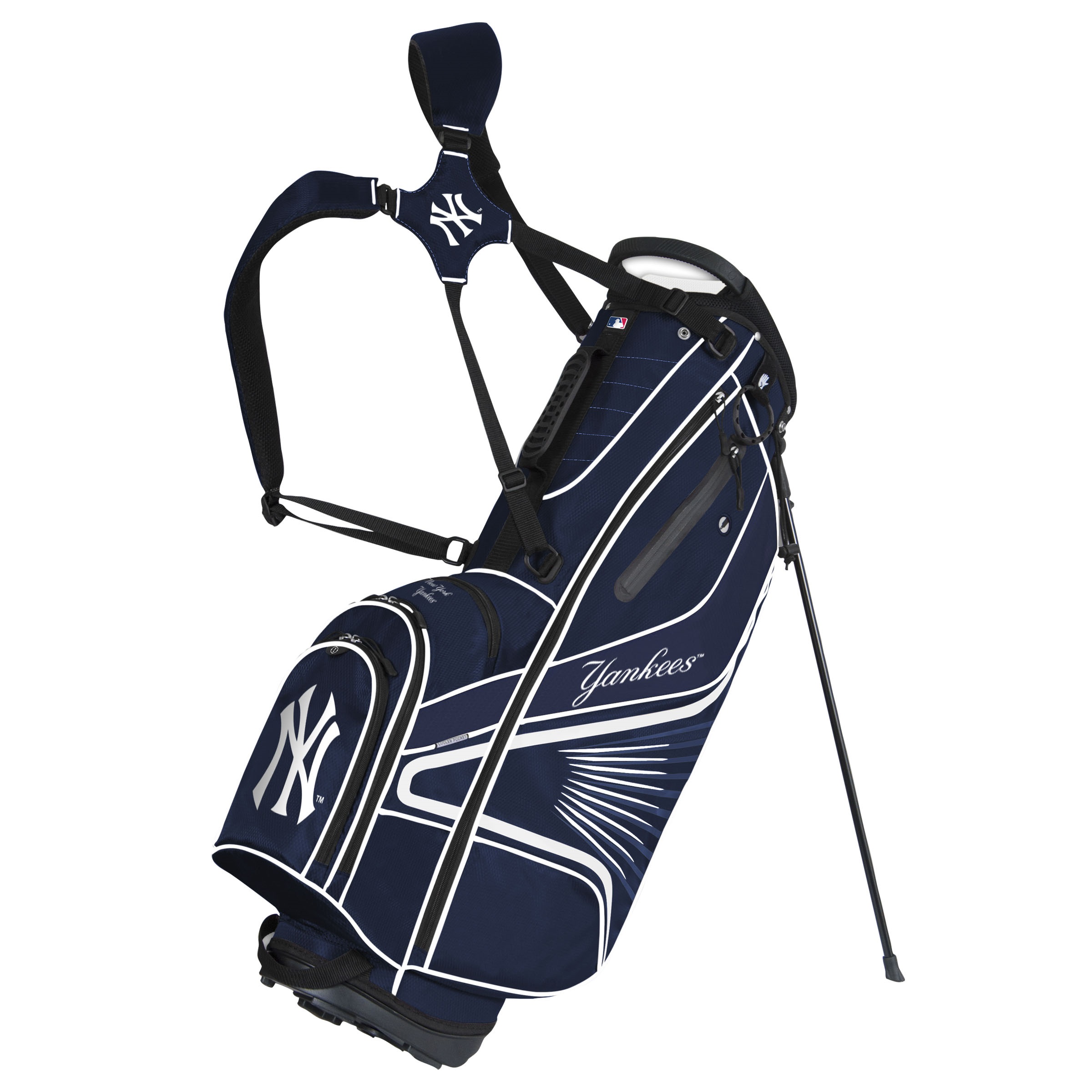 Team Effort Golf MLB New York Yankees Caddie Carry Bag