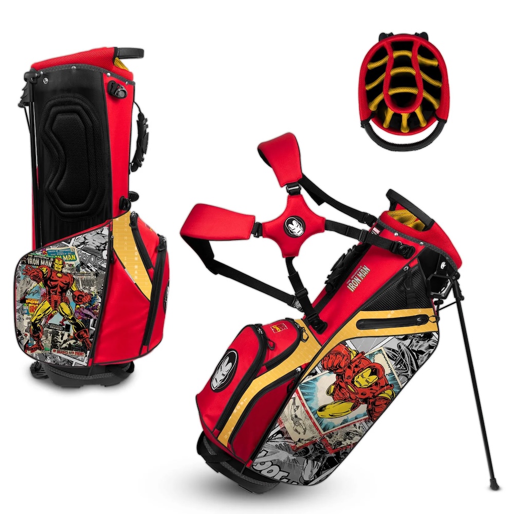 Team Effort Golf Marvel IronMan Caddie Carry Hybrid Bag