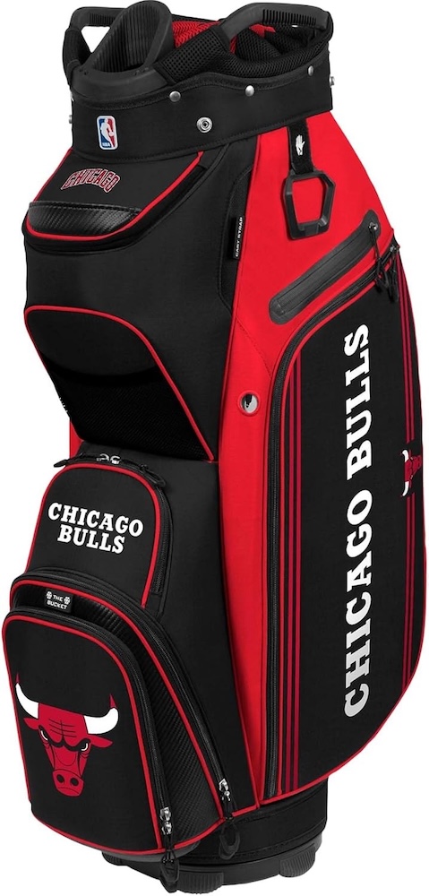 Team Effort Golf NBA Bucket III Cooler Cart Bag Chicago Bulls