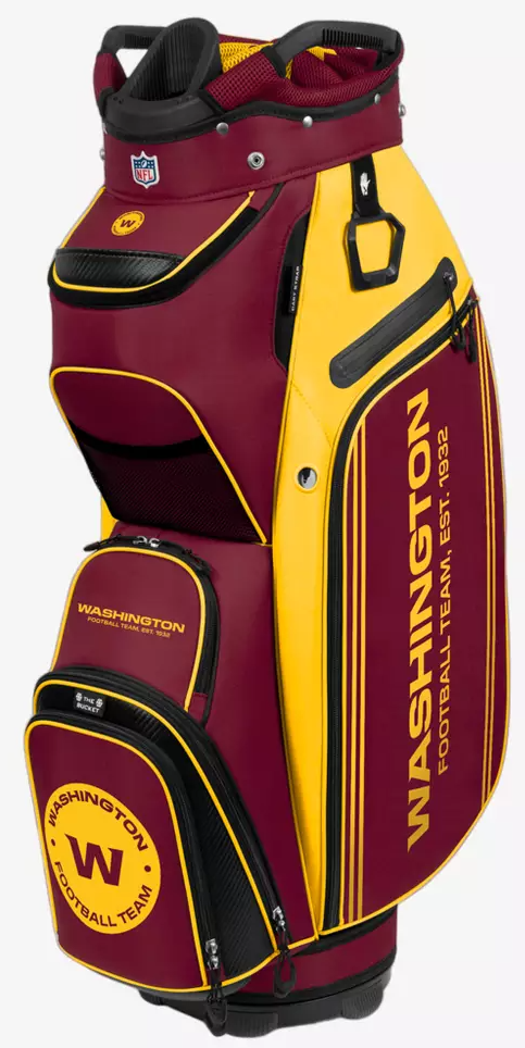 Team Effort Golf NFL Bucket III Cooler Cart Bag Washington Football Team