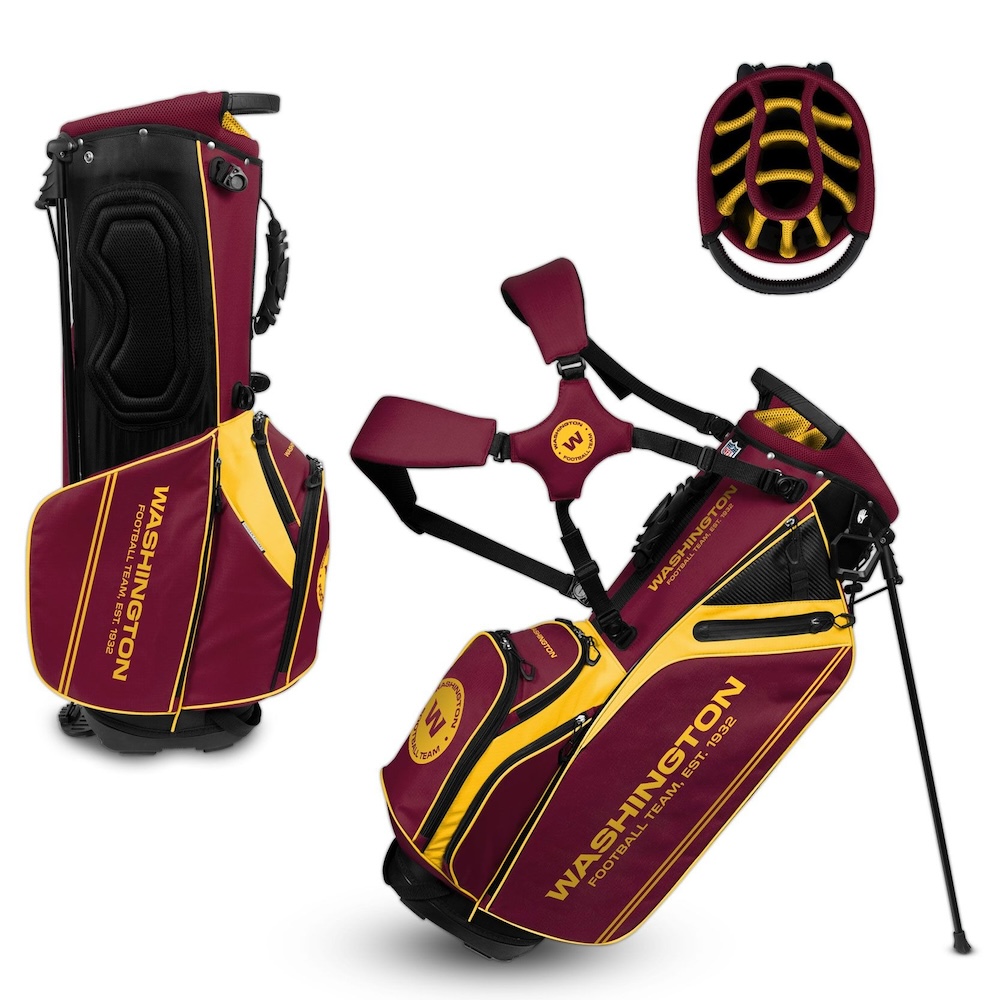 Team Effort Golf NFL Caddie Carry Hybrid Bag Washington Football Team