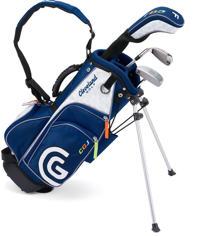Cleveland Golf- CGJ Junior 4 Piece Set With Bag Small Ages 4-6 [36"-43"]