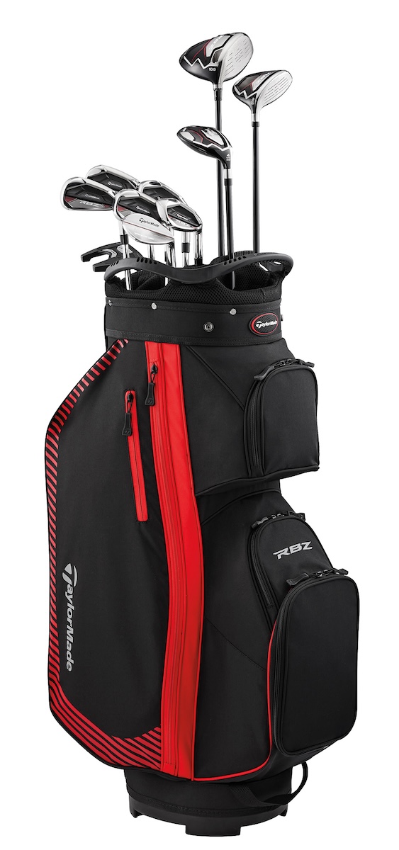 TaylorMade Golf LH RBZ Speedlite 11 Piece Complete Set W/Bag Graphite Regular Flex (Left Handed)