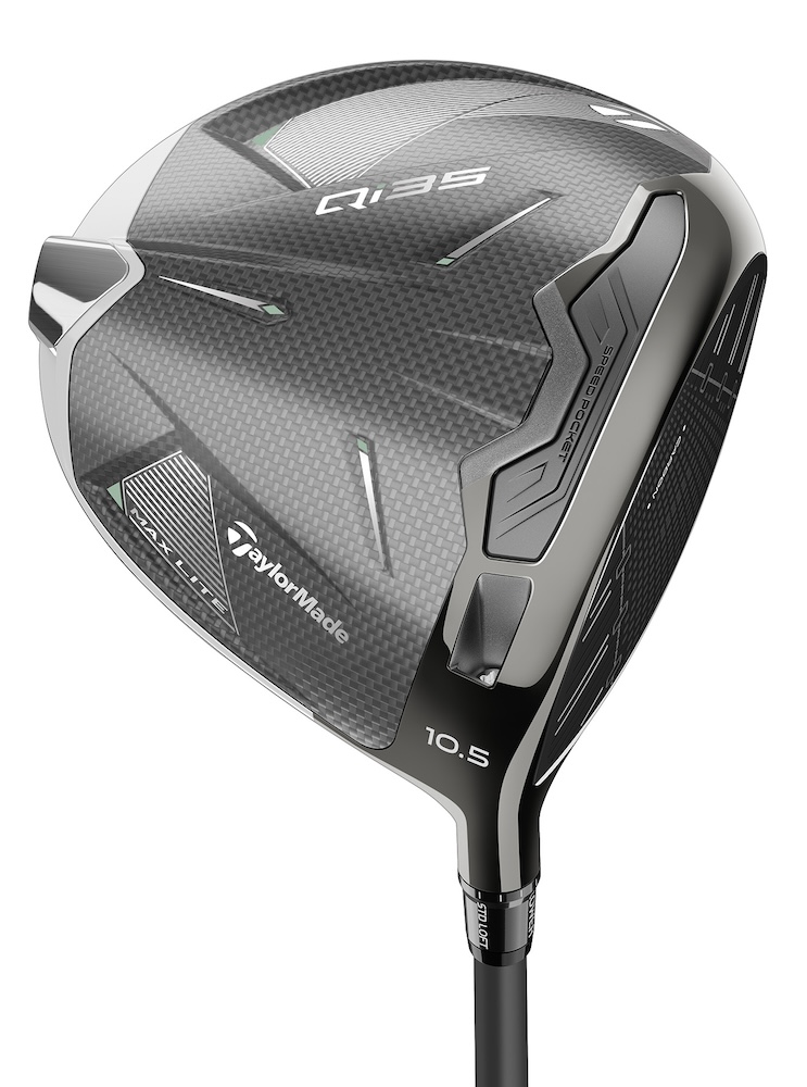 TaylorMade Golf LH Qi35 Driver Max Lite 12* Senior Flex [Vanquish] Left Handed