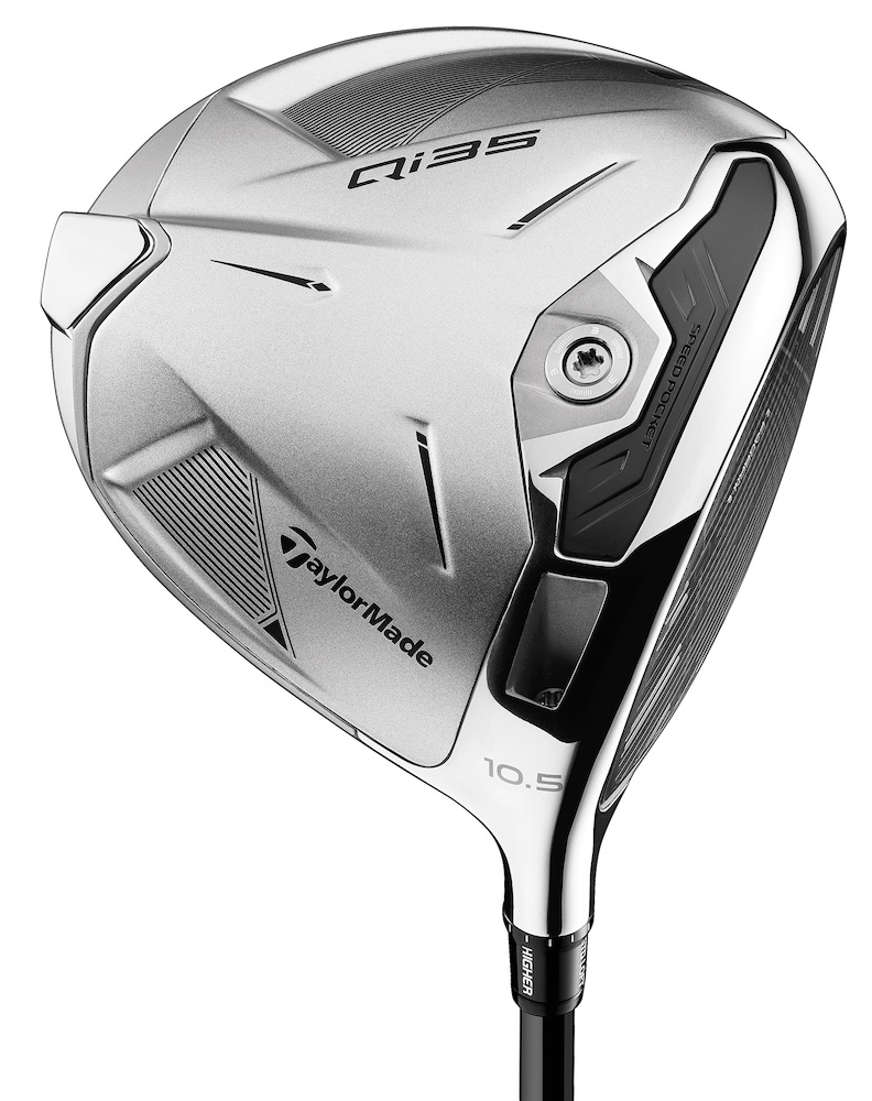 TaylorMade Golf LH Qi35 Designer Series Driver 9.0 Stiff Flex Silver (Left Handed)
