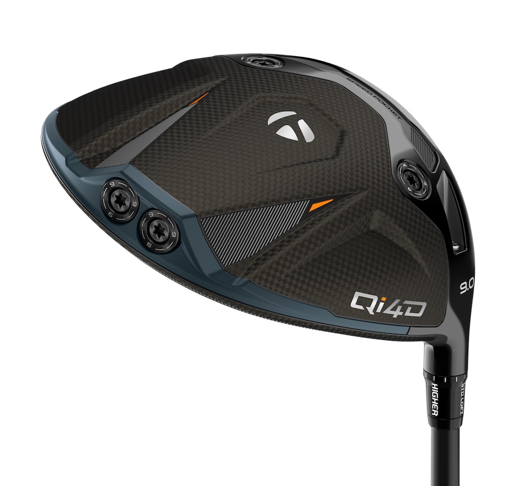 Taylor Made Golf Qi4D Driver 9* Stiff Flex [REAX HR] Left Handed