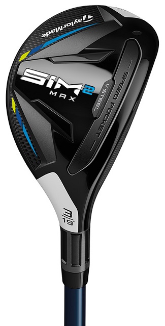 TaylorMade Golf LH SIM2 Max Rescue Hybrid 22* #4 Regular Flex (Left Handed)