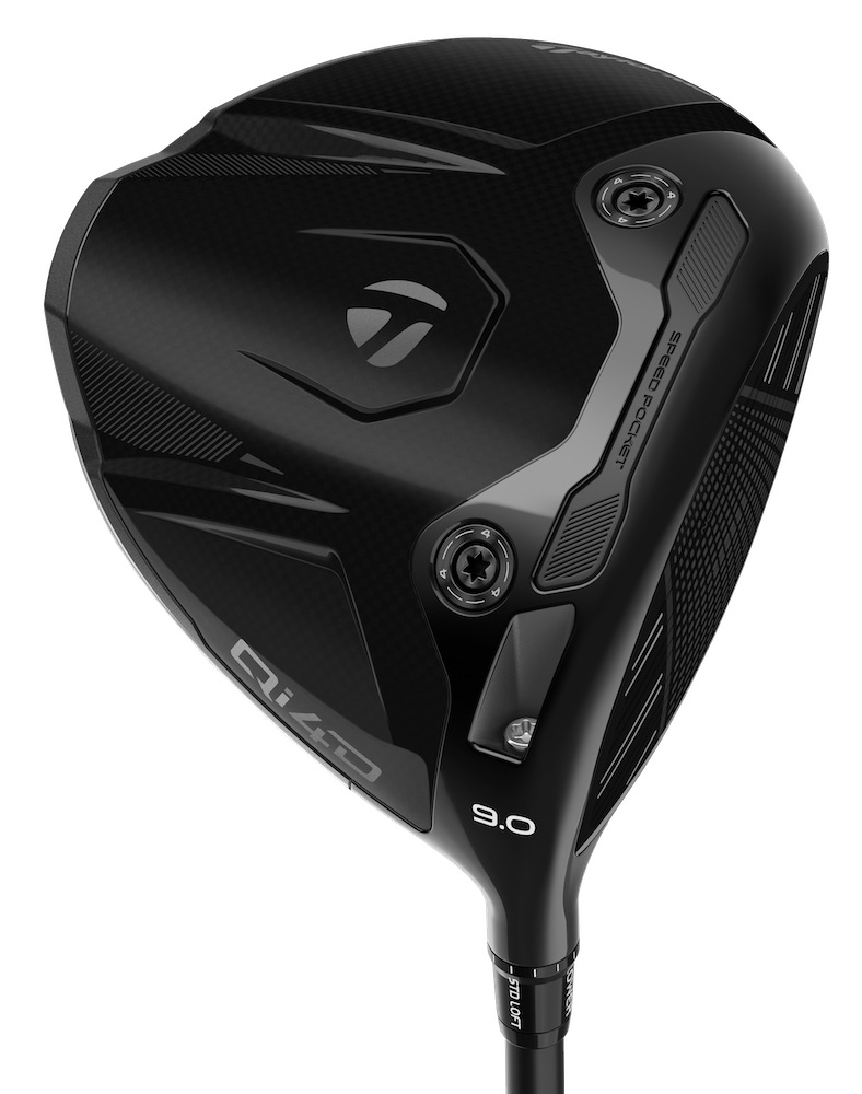 Taylor Made Golf Qi4D Shadowfall Driver 10.5* Stiff Flex [REAX MR]