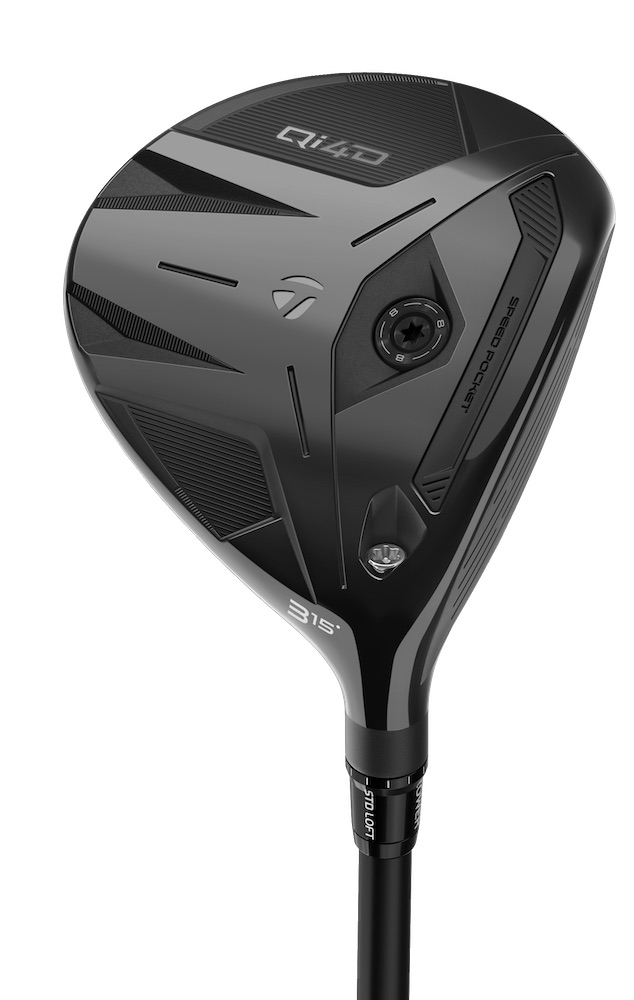Taylor Made Golf Qi4D Shadowfall Fairway Wood 21* #7 Regular Flex [REAX]