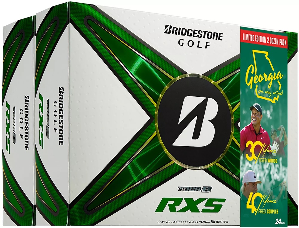 Bridgestone Tour B RXS Golf Balls [24-Ball] White