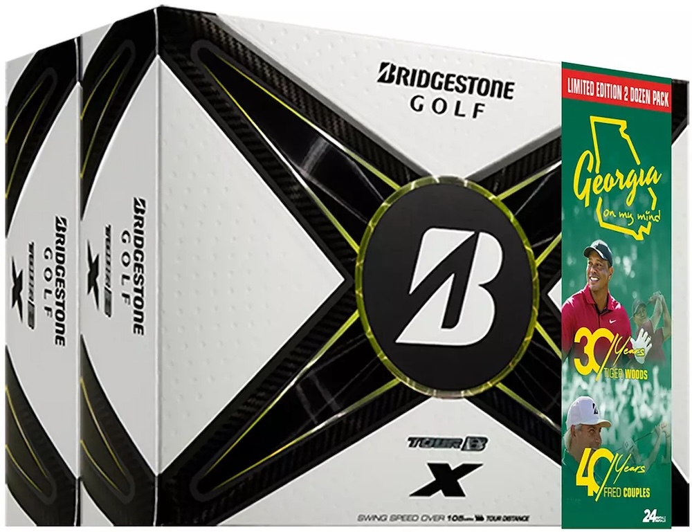 Bridgestone Tour B X Golf Balls [24-Ball] White
