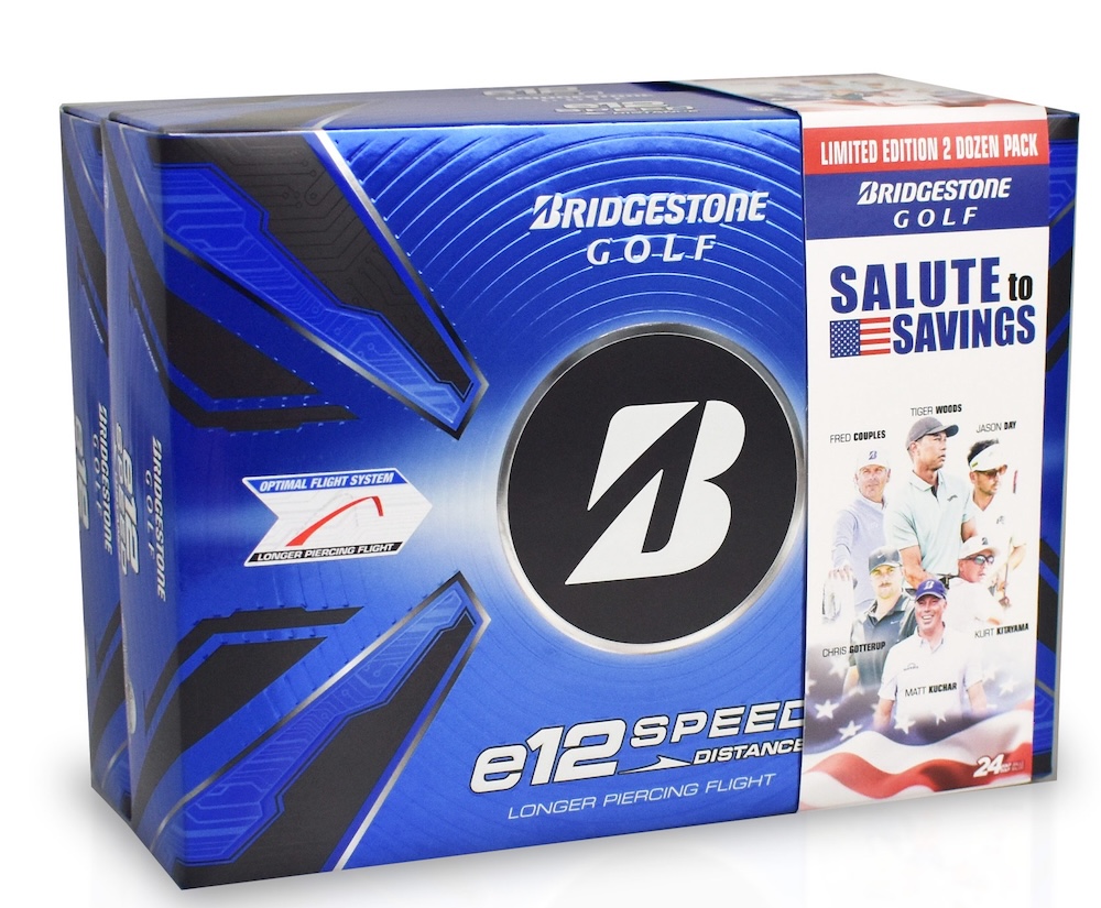 Bridgestone e12 Speed Golf Balls [24-Ball] White
