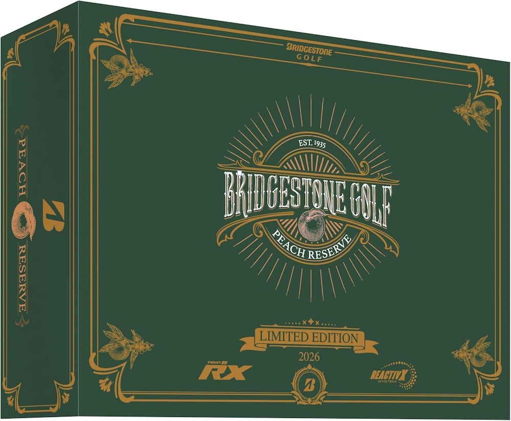 Bridgestone Tour B RX Peach Reserve Golf Balls 1-Dozen White