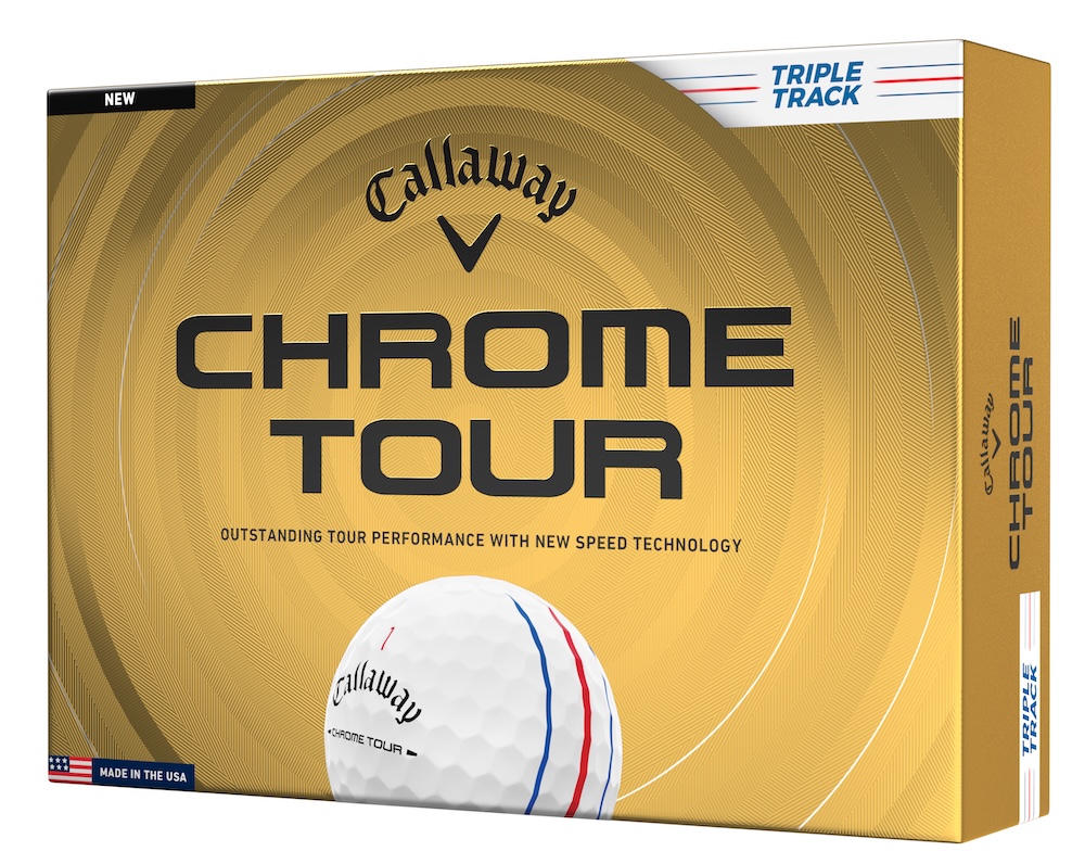 Callaway Golf 2026 Chrome Tour Triple Track Golf Balls *1-Dozen* [White]