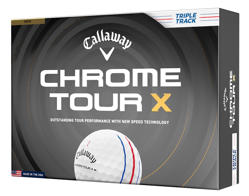 Callaway Golf 2026 Chrome Tour X Triple Track Golf Balls *1-Dozen* [White]
