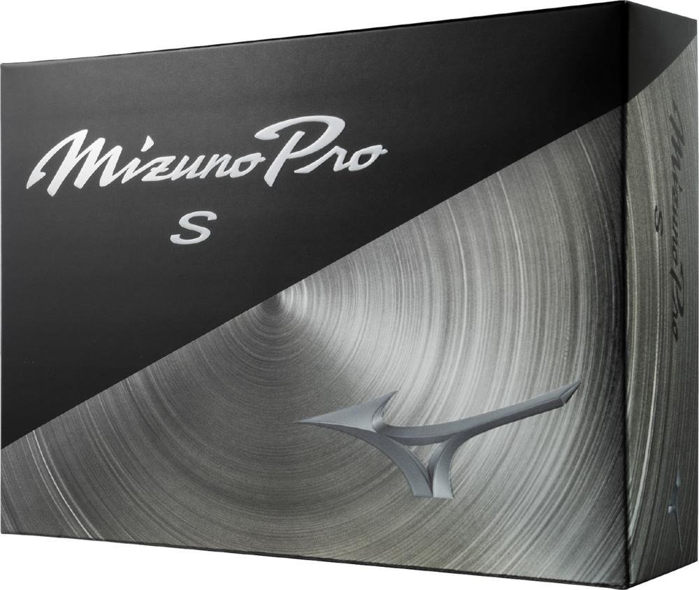 Mizuno Pro S Golf Balls 1-Dozen White [LOGO ONLY]