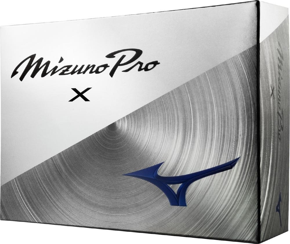 Mizuno Pro X Golf Balls 1-Dozen White [LOGO ONLY]