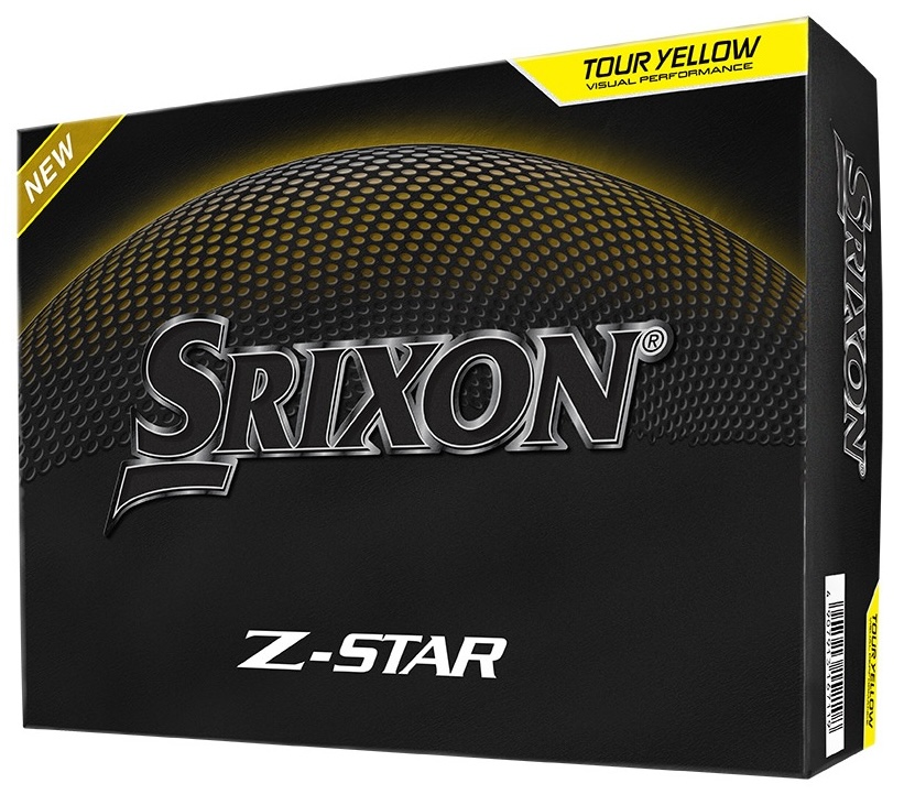 Srixon Golf Z-Star 9 Golf Balls *1-Dozen* [Yellow] LOGO ONLY