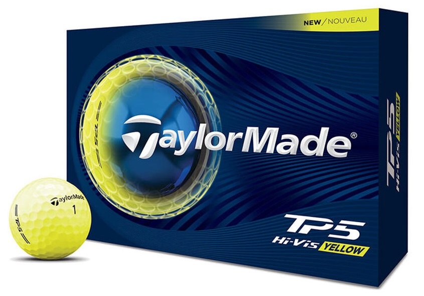 Taylor Made Golf 2026 TP5 *1-Dozen* Yellow