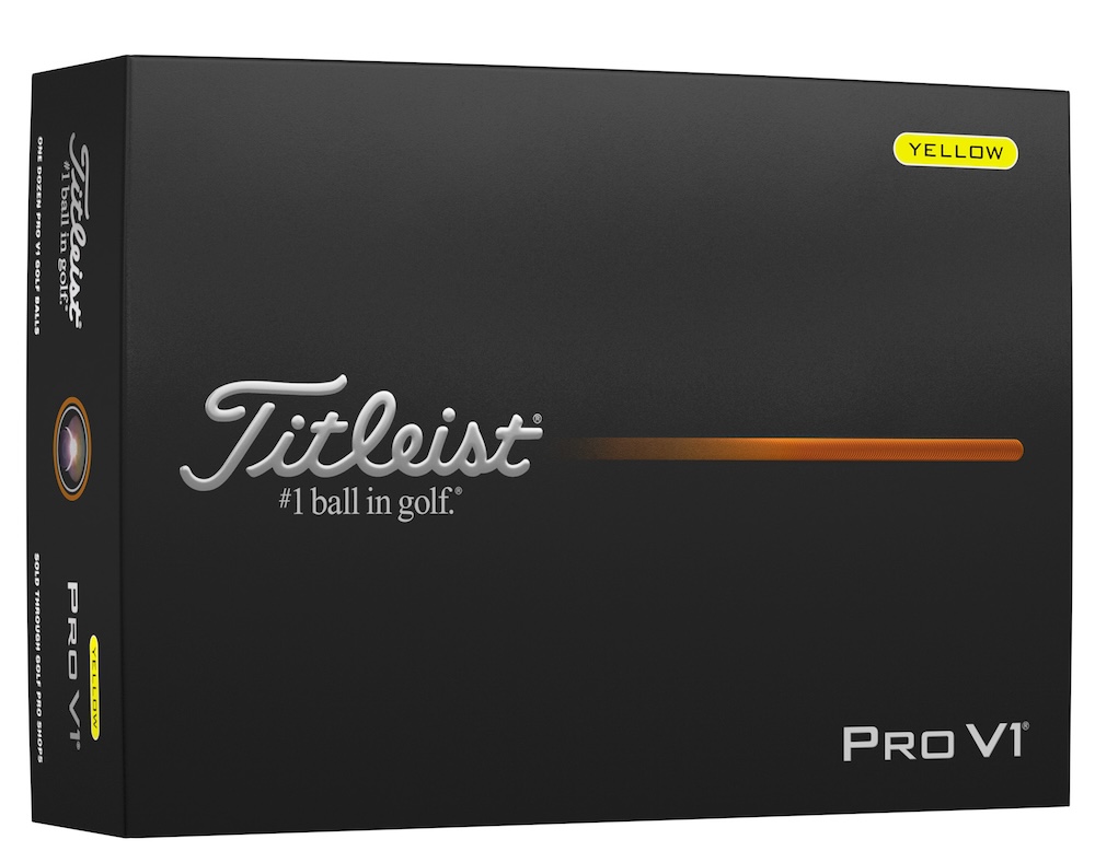 Titleist Golf 2025 ProV1 Golf Balls *1-Dozen* Yellow [Low Numbers] LOGO ONLY