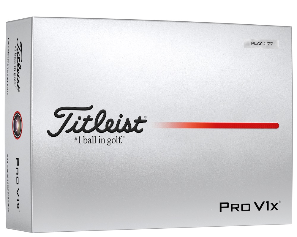 Titleist Golf 2025 ProV1x Golf Balls *1-Dozen* White [Low Numbers] LOGO ONLY