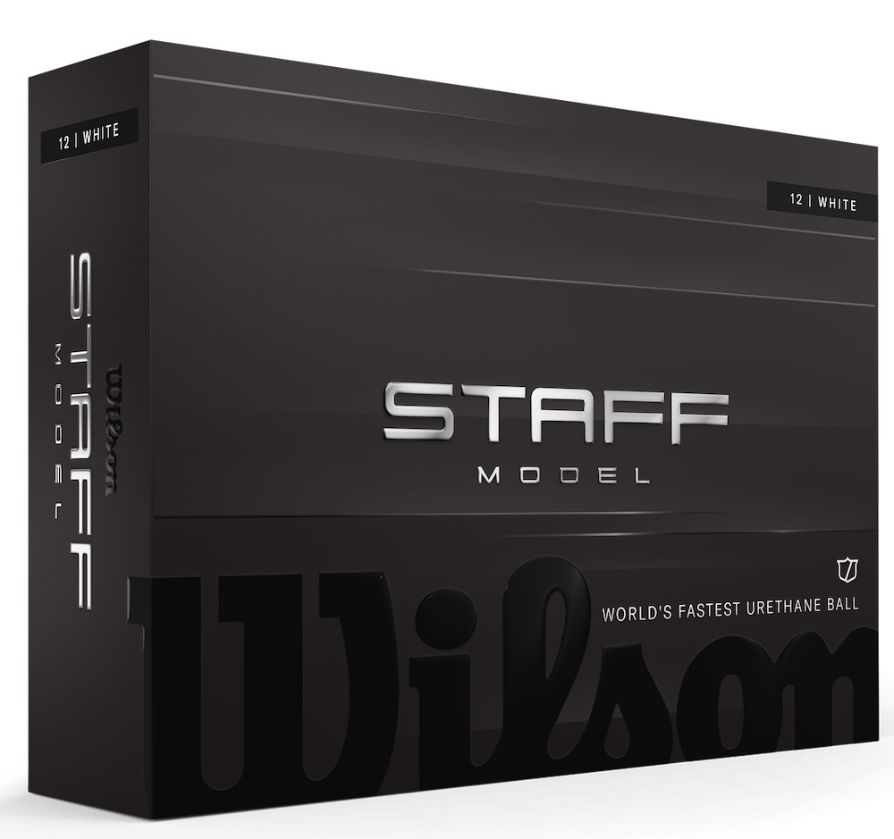 Wilson Golf 2026 Staff Model Golf Balls 1-Dozen [White] [LOGO ONLY]