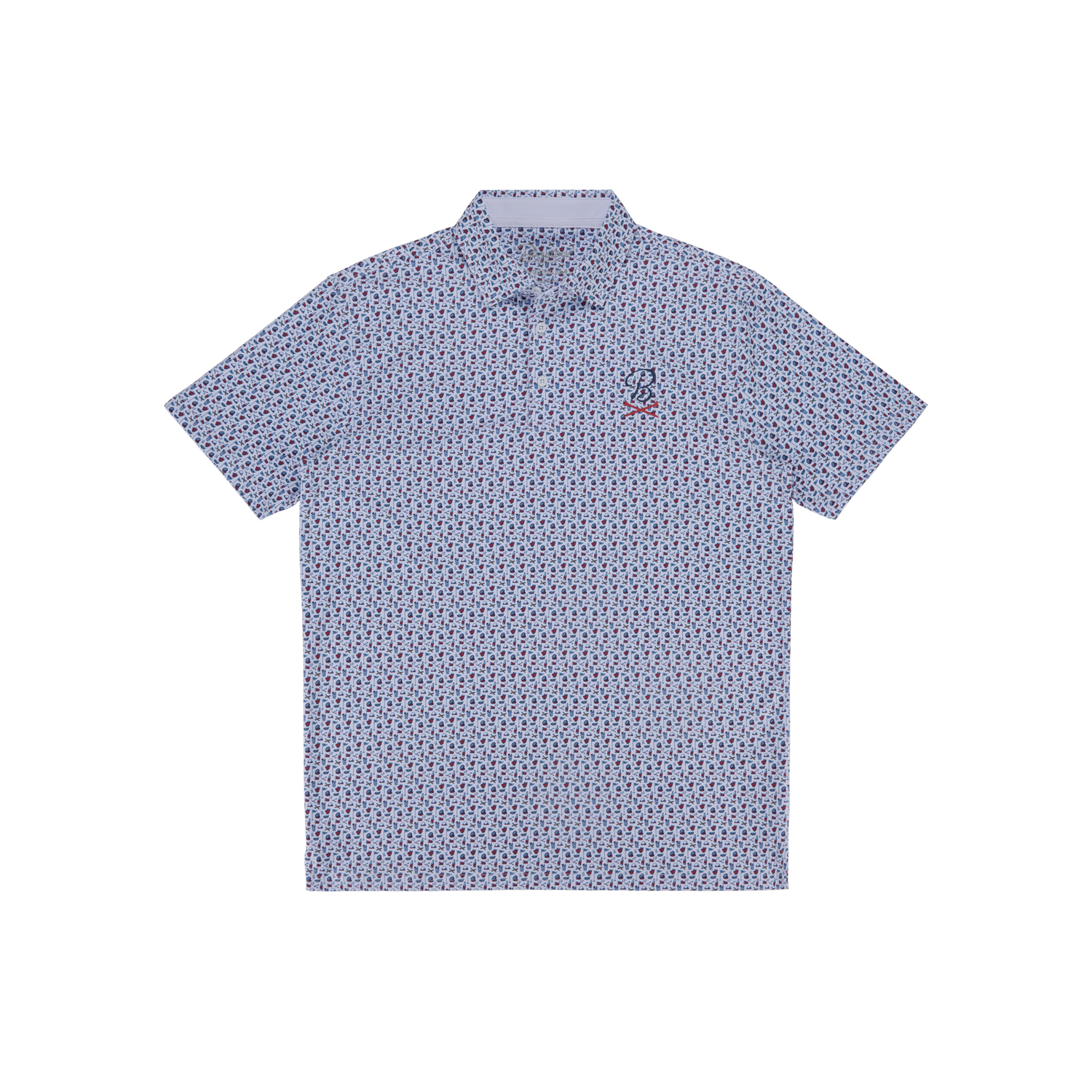 Barstool Golf Par Tee Printed Polo