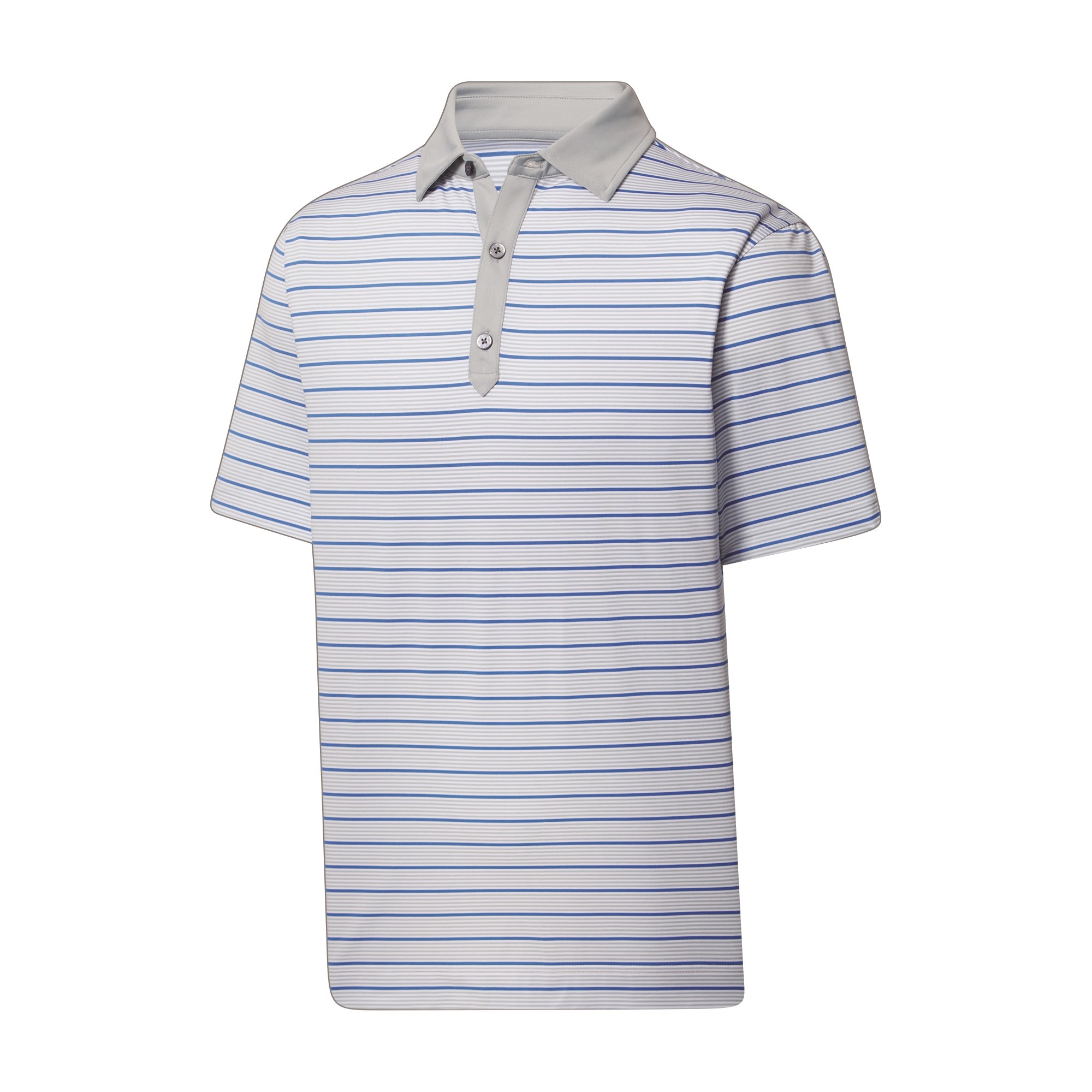 FootJoy Golf Accented Stripe Lisle Self Collar Polo
