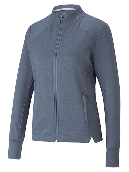 Puma Golf Ladies Cloudspun Heather Full Zip Jacket