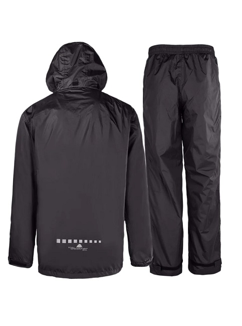 The Weather Company Golf Performance Rain Suit Black Extra Large
