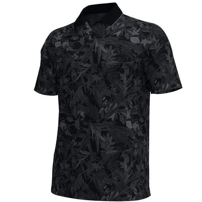 Under Armour Golf Iso-Chill Plant Etching Polo Black Medium