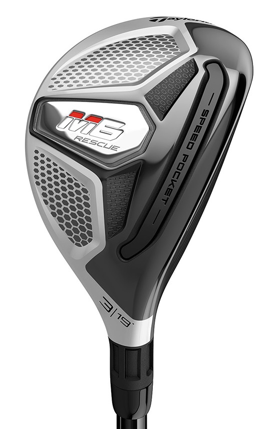Pre-Owned Taylormade Golf M6 Hybrid Graphite MLH 22* Regular #4 Hybrid [Fujikura Atmos Orange 6 Graphite] *Value* LEFT HAND