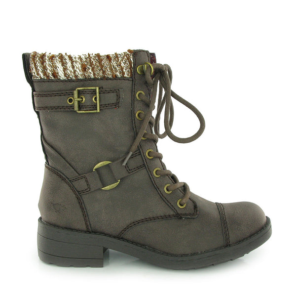 Rocket Dog Thunder Brown Biker Boot